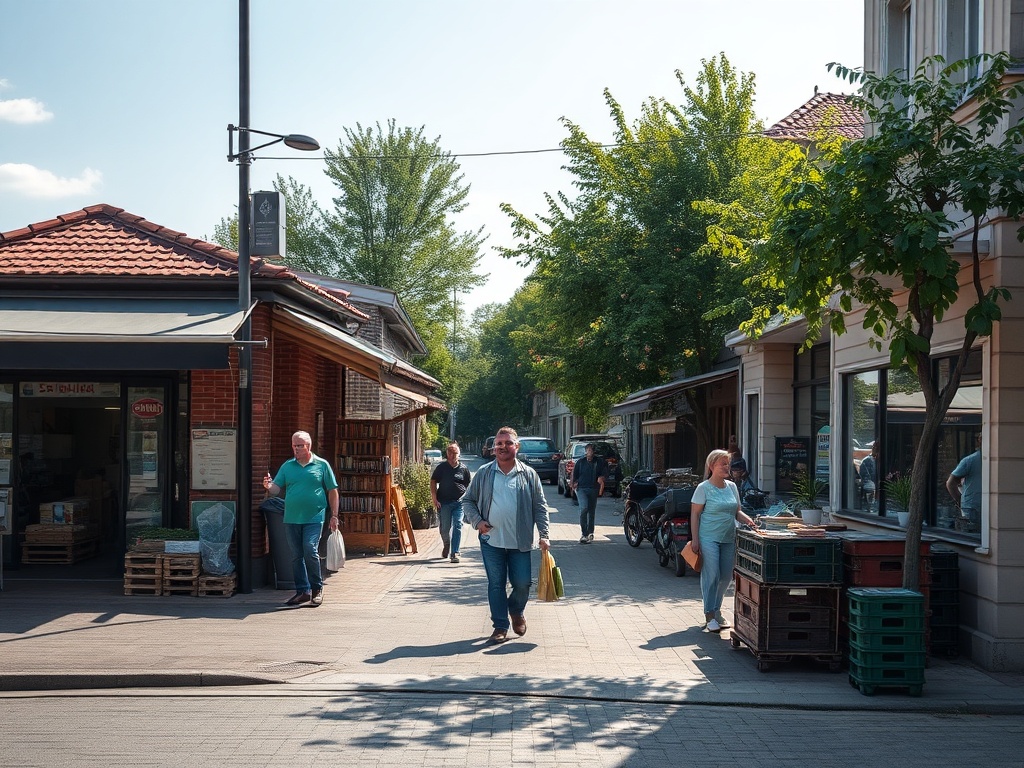 Wykres przedstawiający dane GUS dla Skierniewic: stopa bezrobocia i przeciętne wynagrodzenie